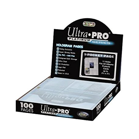 Feuilles de Classeur Ultra Pro Platinium Series