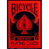 Jeu de 54 cartes Bicycle Reverse (Rouge & Noir)