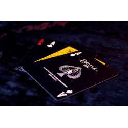 Jeu de 54 cartes Bicycle Reverse (Rouge & Noir)