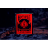 Jeu de 54 cartes Bicycle Reverse (Rouge & Noir)