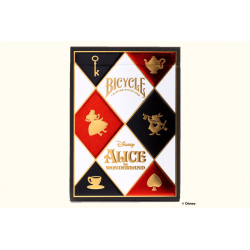 Jeu de 54 cartes Bicycle Disney Alice au pays des Merveilles