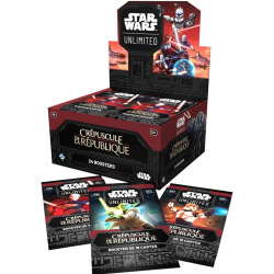 Star Wars Unlimited - Crépuscule de la République - Display de 24 boosters - VF
