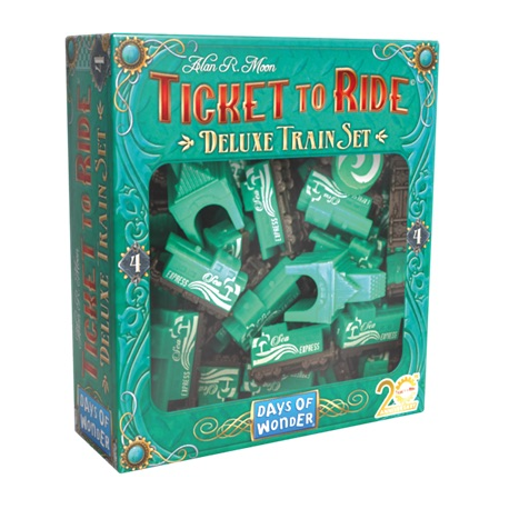 Aventuriers du rail (Les) : Set de train Deluxe Vert