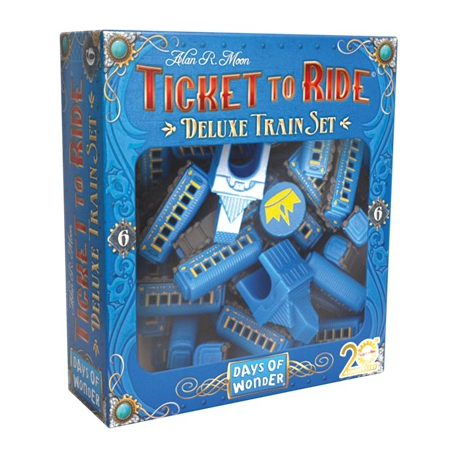 Aventuriers du rail (Les) : Set de train Deluxe Bleu