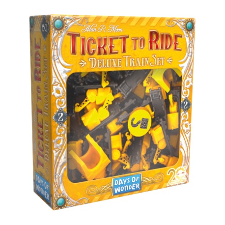 Aventuriers du rail (Les) : Set de train Deluxe Jaune