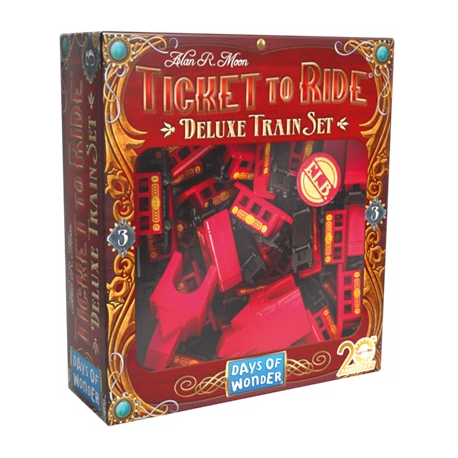Aventuriers du rail (Les) : Set de train Deluxe Rouge
