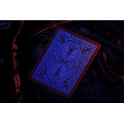 Jeu de 54 cartes Bicycle Reverse (Bleu & Noir)