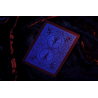 Jeu de 54 cartes Bicycle Reverse (Bleu & Noir)