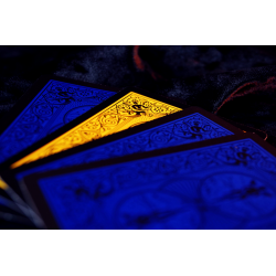 Jeu de 54 cartes Bicycle Reverse (Bleu & Noir)
