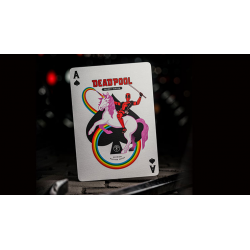 Jeu de 54 cartes Theory11 Deadpool