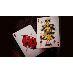 Jeu de 54 cartes Theory11 Deadpool