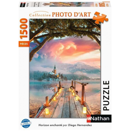 Puzzle Nathan 1500 pièces - Horizon enchanté - Diego Hernandez
