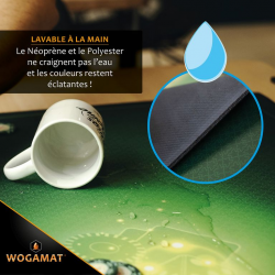 Tapis de jeu 60x100 Multijeux Emeraude Vert