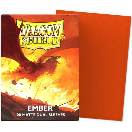 100 Protège-cartes Dragon Shield Matte Dual