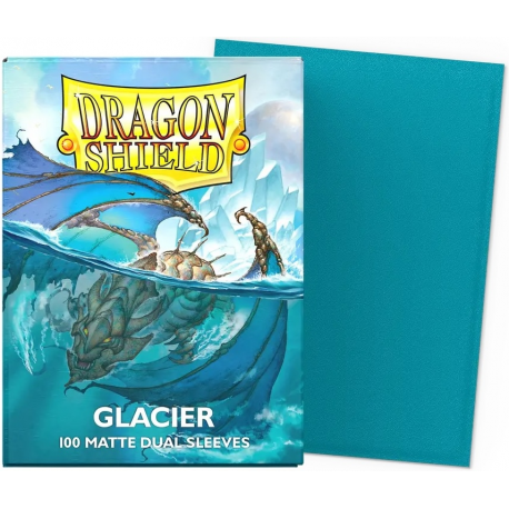 100 Protège-cartes Dragon Shield Matte Dual