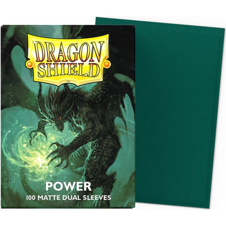 100 Protège-cartes Dragon Shield Matte Dual