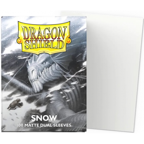 100 Protège-cartes Dragon Shield Matte Dual