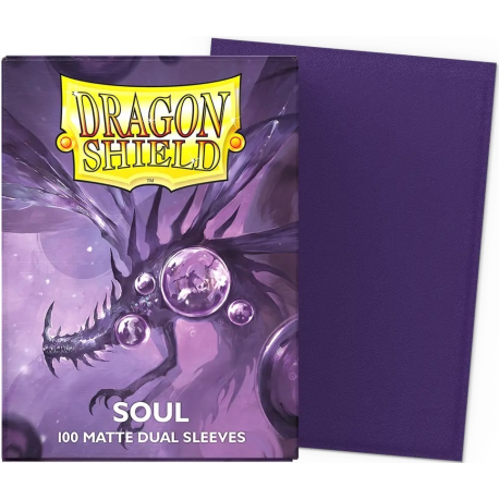 100 Protège-cartes Dragon Shield Matte Dual