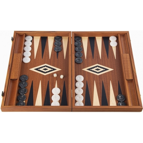 Backgammon 48 cm - Acajou