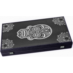 Backgammon 38 cm - Dia de Los Muertos bois Stratifié