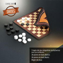 Gamme Tubes Wogamat - jeu de Dames Françaises & Jeu du Moulin