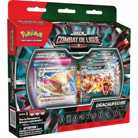 Pokémon - Deck Combat de Ligue Dracaufeu-Ex Novembre 2024
