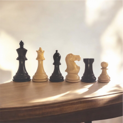 Pièces d'échecs - Stallion Black T5