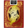 Jeu de 54 cartes Bicycle Ultimates - Dragon Rouge