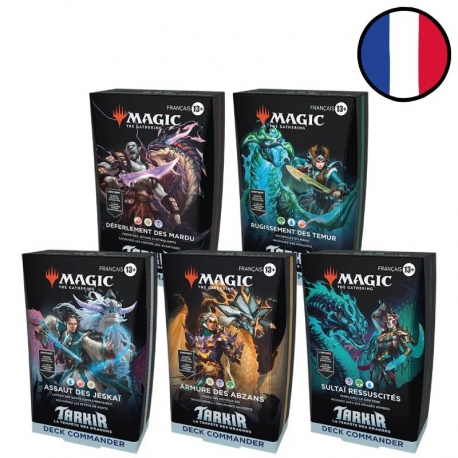 MTG - Magic Tarkir : Lot des 5 decks commanders VF