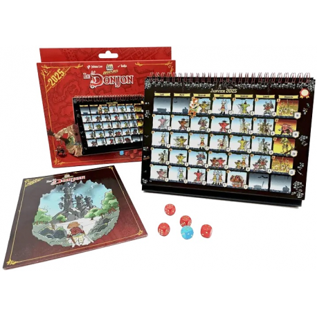 365 Aventures - Le Donjon - Calendrier 2026