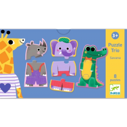 Puzzle Trio - Savana