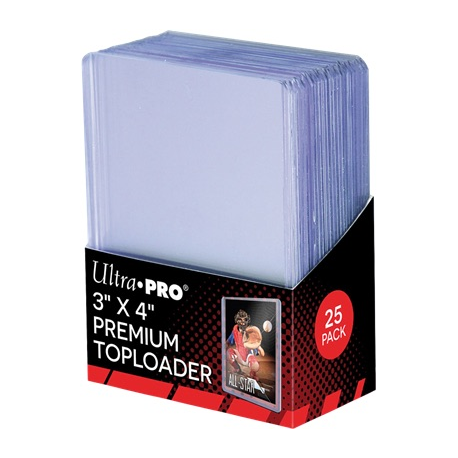 Paquet de 25 Toploader Regular Ultra Pro