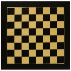 Echiquier 38 cm - Ébène et Érable
