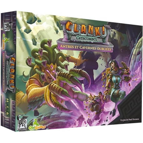 CLANK! Catacombes : Extension Antres et Cavernes oubliées