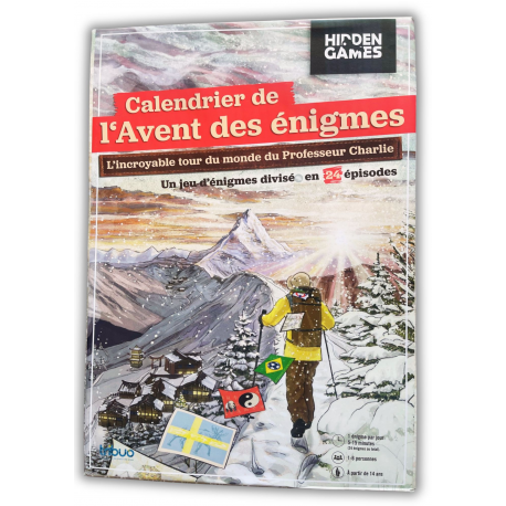 Hidden Games : Calendrier de L'Avent 2025 : L'Incroyable tour du monde du Professeur Charlie