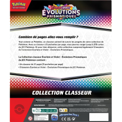 Pokémon - EV08 Evolutions Prismatiques - Coffret Potfolio + 5 boosters