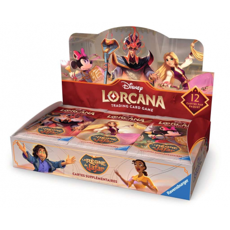Disney Lorcana Display de 24 Boosters - Chapitre 8 - Le Règne de Jafar