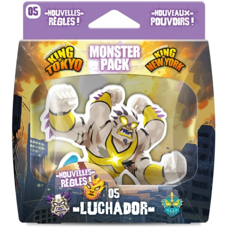 King of Tokyo - Monster Pack : Luchador