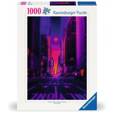 Puzzle Ravensburger 1000 pièces - Les Néons de New York