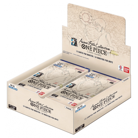 One Piece - Display de 24 Boosters EB02 - Anime 25th Collection (Français)