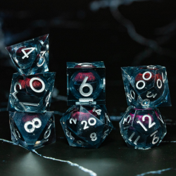 Set de 7 dés Premium - Oeil Démoniaque