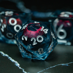 Set de 7 dés Premium - Oeil Démoniaque