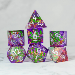 Set de 7 dés Premium - Coeur de Dryade