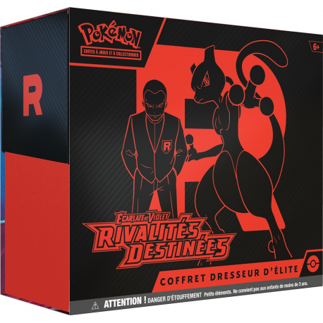 Pokemon - Coffret Dresseur D'Elite (ETB) Ecarlate & Violet EV10 Rivalités Destinées