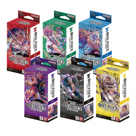 One Piece - Lot des 6 Starter Deck OP11 - Des Poings vifs comme l'éclair (Français)