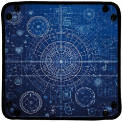 Piste de dés Néoprène immersion - Blueprint