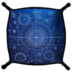 Piste de dés Néoprène immersion - Blueprint