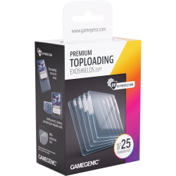 Gamegenic : 25 Toploader Premium Exoshields