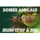 Soirée Amicale Rise TCG Jeudi 17/07/25 à 20h00