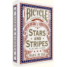 Jeu de 54 cartes Bicycle Stars and Stripes